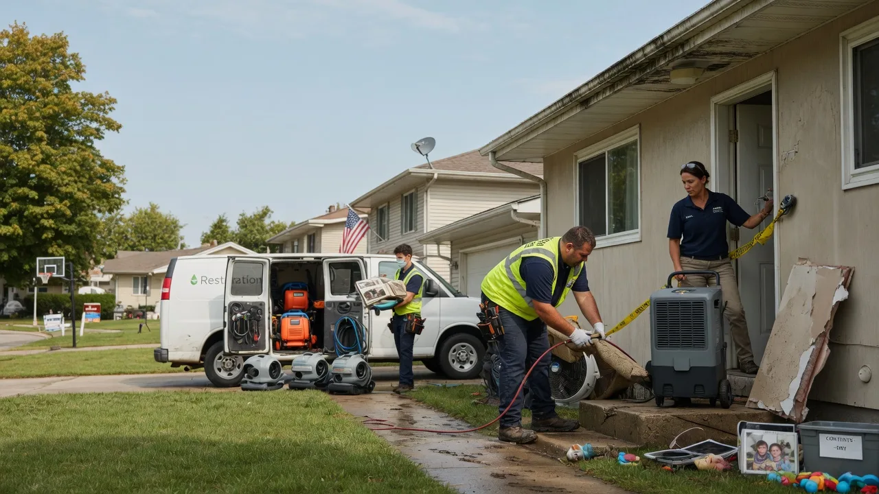 Water Damage Restoration in Cleveland, NC near me